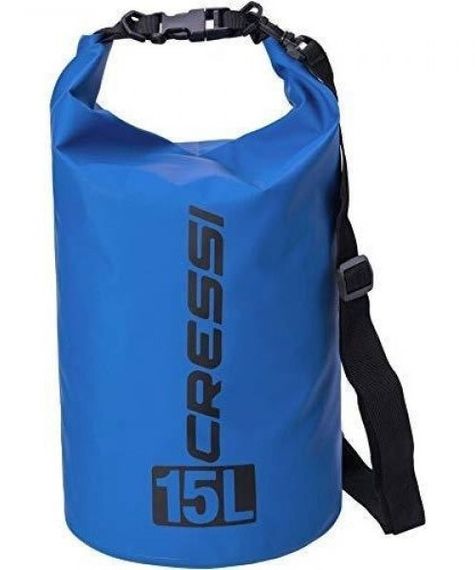 Гермомешок Cressi с лямкой Dry Bag 15 л синий