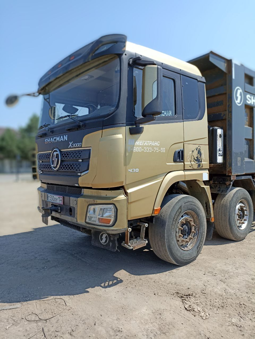 Shacman (Shaanxi) SX* 8x4 Самосвал SX33186V366 (Дизельный, 11,6 л, 423 л.с., МТ)