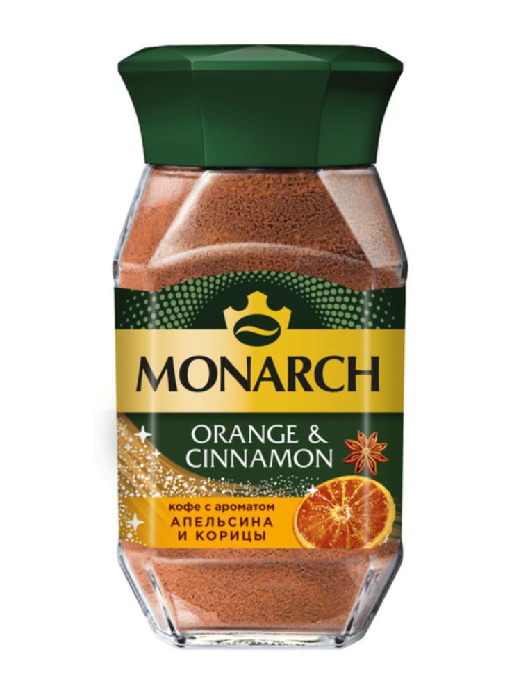 Кофе растворимый Monarch Апельсин и корица 90 г x 4 шт