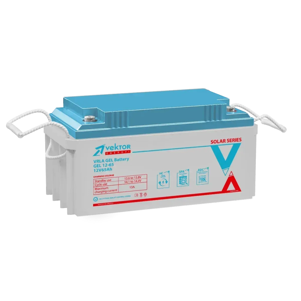 Аккумуляторная батарея Vektor Energy GEL 12-65