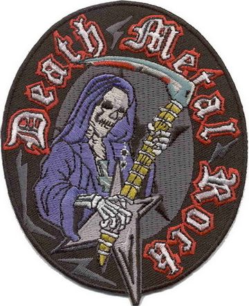 Нашивка Death Metal Rock