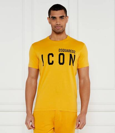 Футболка Dsquared2 - горчичный(S79GC0003 D20020)