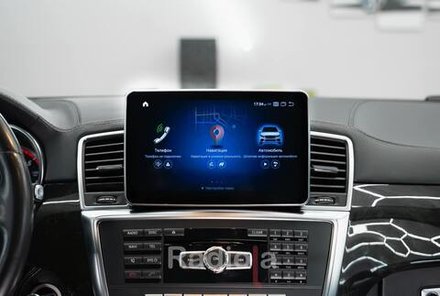 Магнитола Mercedes-Benz ML W166, GL X166, 2011-2015 NTG 4.5/4.7 - Radiola RDL-7702-L-9 монитор 9" на Android 13, 8+128Гб, CarPlay, 4G SIM-слот