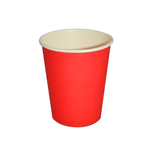 Стакан бумажный 250 мл для горячего красный 50 шт 20/1000 ЛП