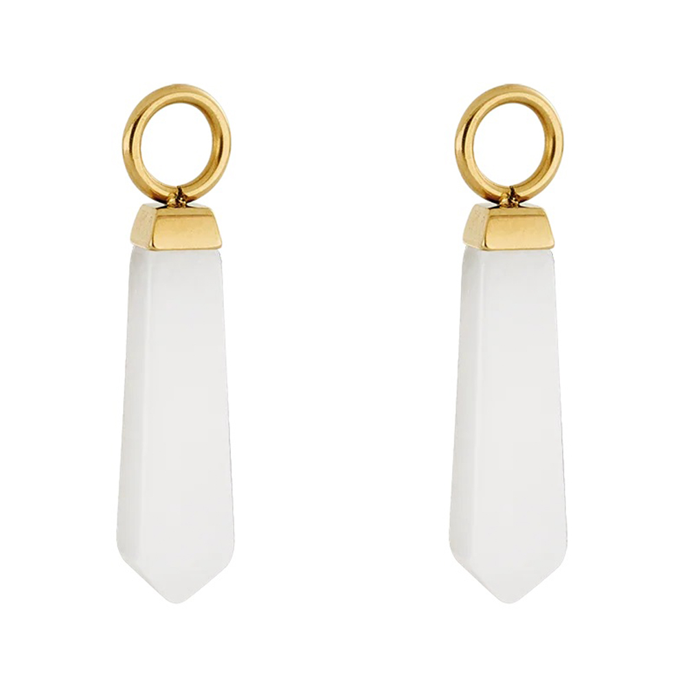 Подвеска на серьгу Coeur de Lion Gold-White 0051/44-1416