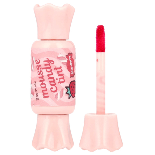 The Saem, Saemmul, Mousse Candy Tint, 02 с клубникой, 8 г