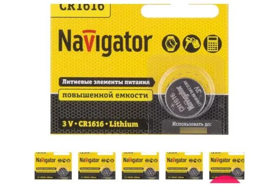Батарейка Navigator CR 1616 23733