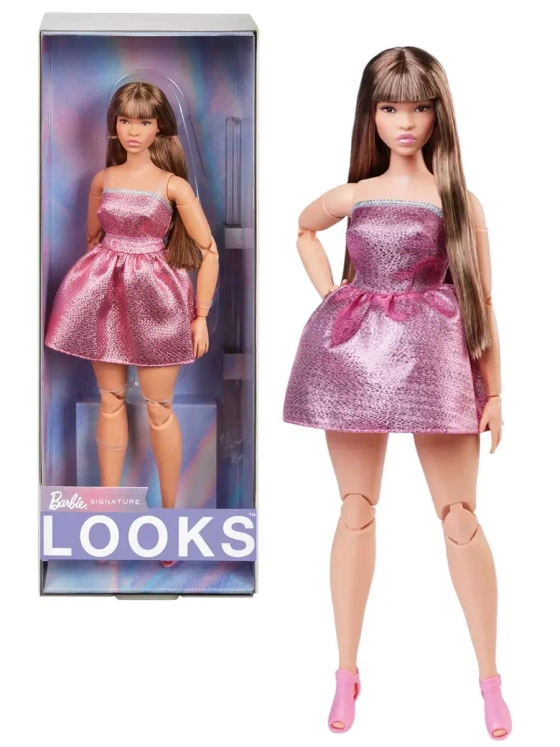 Кукла Барби Лукс Looks Фирменная внешность HRM16