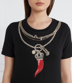 Футболка Liu Jo - черный(CF3361 J5003)