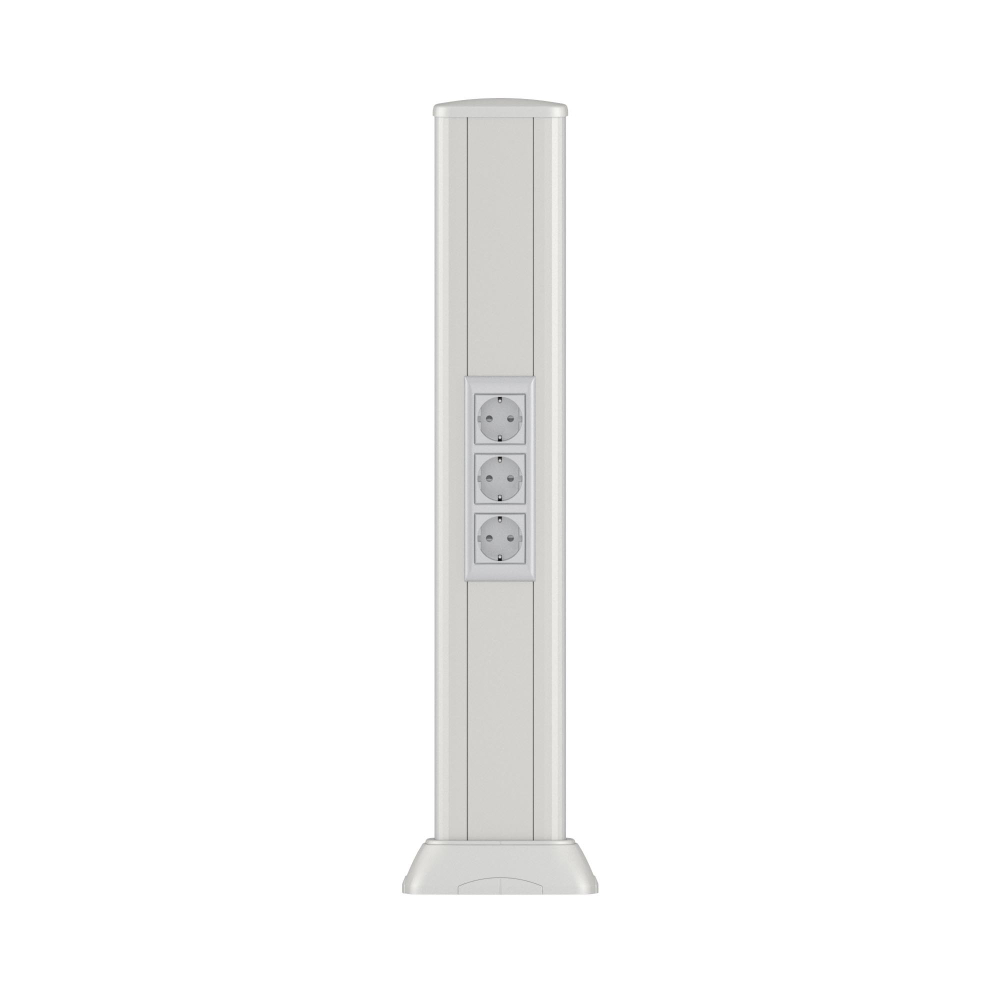 Алюминиевая колонна 0,71 м, цвет светло-серебристый металлик