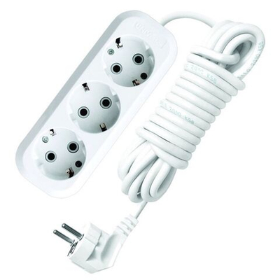 Удлинитель бытовой 3 гн, 7 м, ПВС, 3х1 мм2, с/з, UNIVersal, E-303