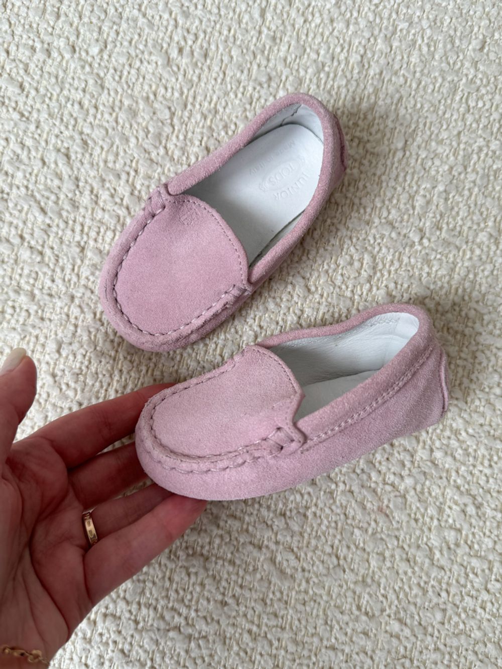 Замшевые пинетки Tods, 18