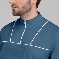 Медицинская мужская рубашка "Эдельвейс"