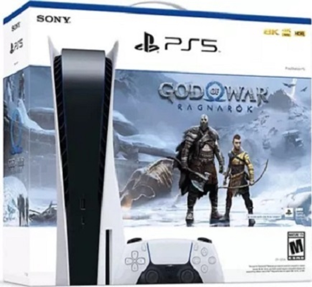Игровая консоль SONY PlayStation 5 + God of War: Ragnarök NEW