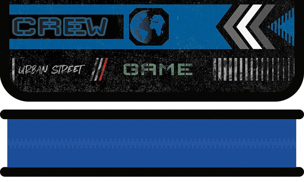 Пенал 1 секц. малый 190/65 "Global game 2025" (Пчелка)