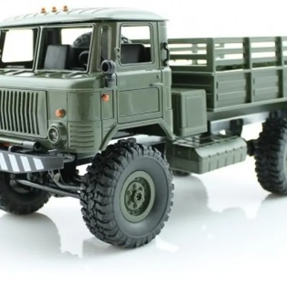 Радиоуправляемая грузовая машина WPL Газ 66 Зеленый 1:16 - WPLB-24