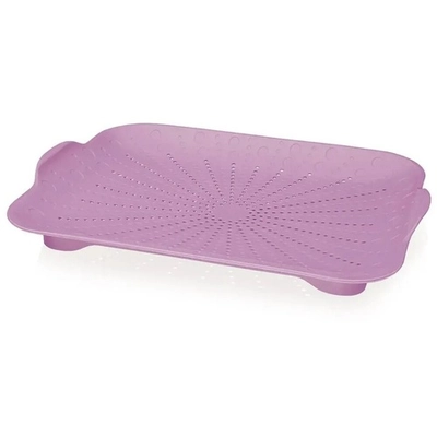 Дуршлаг Slim плоский, светло-черничный