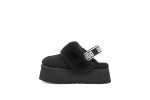 UGG Funkette Suede Platform Black