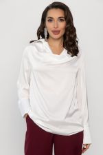 Блуза Шелковая сказка (белая) Б14380-33М LT Collection