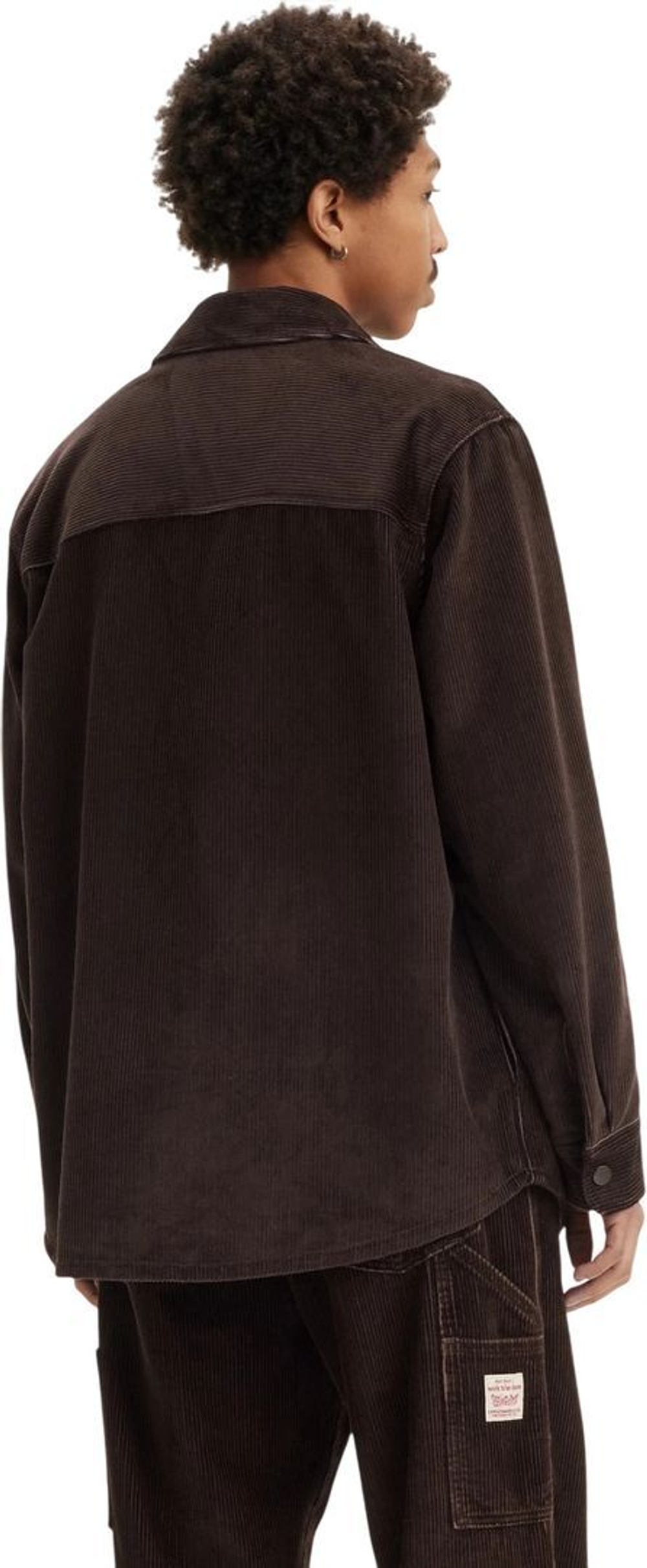 Рубашка Levis TELEGRAPH OVERSHIRT BROWNS