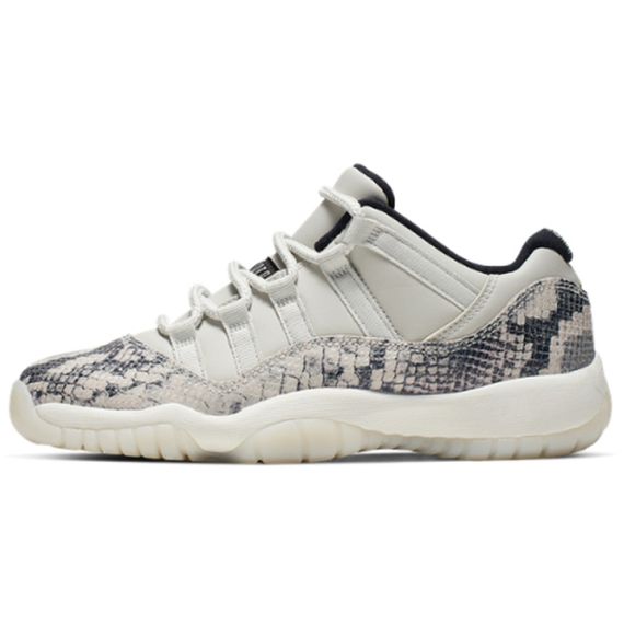 Jordan Air Jordan 11 Low Snakeskin Light Bone