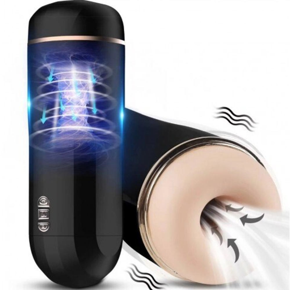 Автоматический вакуумный мастурбатор с вибрацией