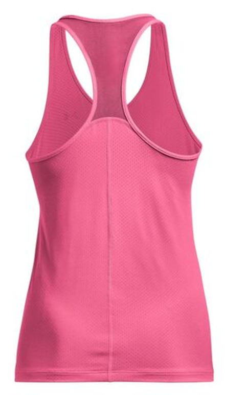 Топ теннисный Under Armour HeatGear Armour Racer Tank - pink punk/metallic silver