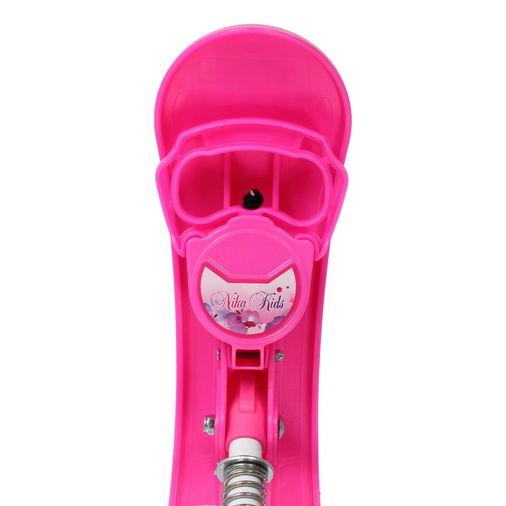 Снегокат "Ника-кросс", Бабочки (Белый каркас)