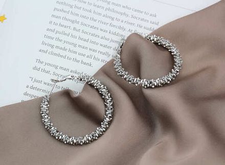 Серьги-кольца 30мм