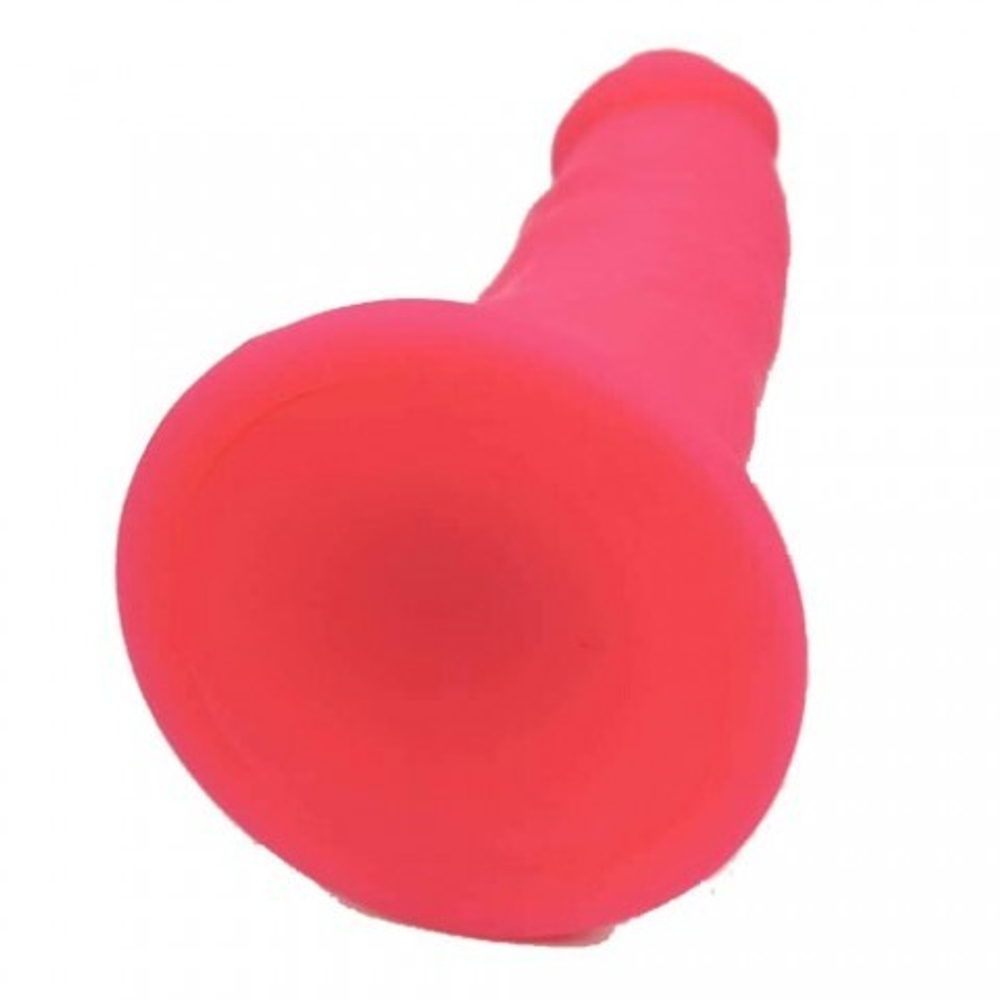 Реалистичный вибратор с двойной плотностью Model 2 от SILEXD ярко-розовый (17,5*4,4 см)