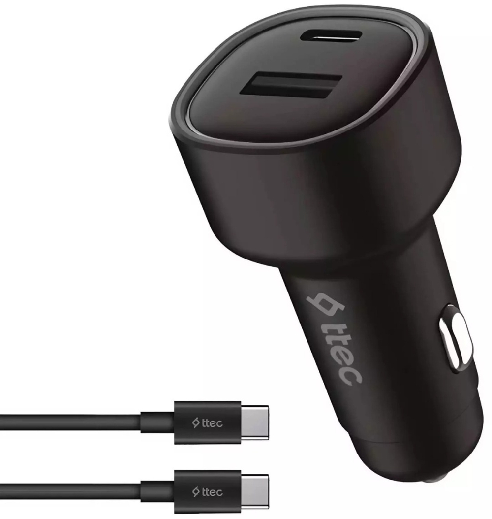 Зарядное устройство TTEC SmartCharger Duo PD 48W USB Type-C, USB черный