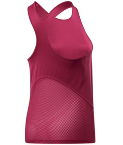 Женский топ теннисный Reebok Workout Run Speedwick W - punch berry