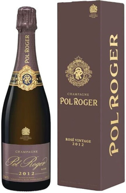 Шампанское Pol Roger Brut Rose 2012 gift box, 0,75 л.