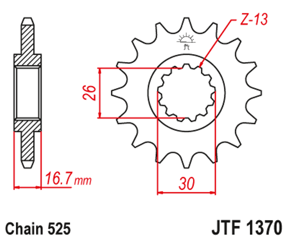 Звезда JTF1370.16
