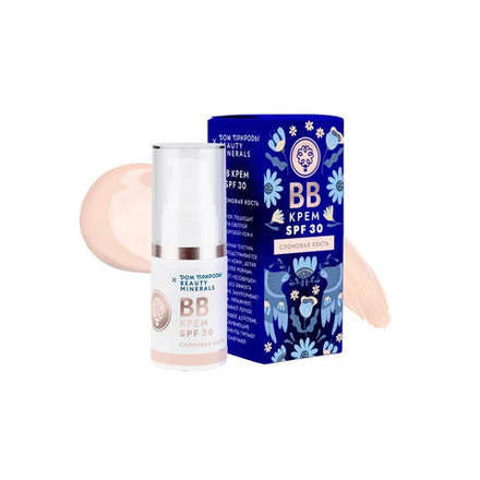 BB-крем для лица SPF-30 тон 01 слоновая кость, 30 мл (6,4 б)