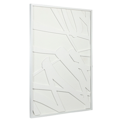 Панно декоративное с эффектом 3D Minimalism, с белой рамой, 70х100 см