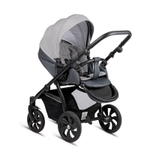 Детская коляска Tutis Aero 2 в 1 New 2019 №140 Reflective (Серый) кожа