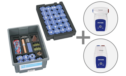 PHYWE 4-х точечный метод / Измерение малых сопротивлений / Закон Ома