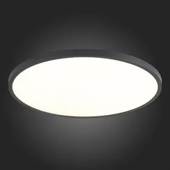 ST601.442.48 Светильник потолочный Черный LED 1*48W 4000K 4 320Lm Ra>90 120° IP20 D600xH27 185-265V Накладные светильники