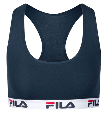 Топ для девочки теннисный Fila Girl Bra 1P - небесный