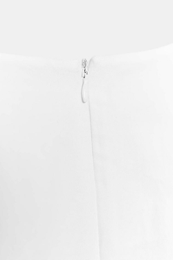 ZARA КОРОТКОЕ ПЛАТЬЕ — ZW COLLECTION, БЕЛЫЙ