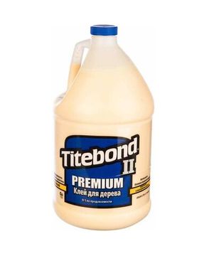 Влагостойкий клей для дерева II Premium Wood Glue 3,785л (ПВА) Titebond 5006