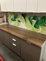 Столешница Флакстаф темный 1 кат 3050*600*40 \9756\