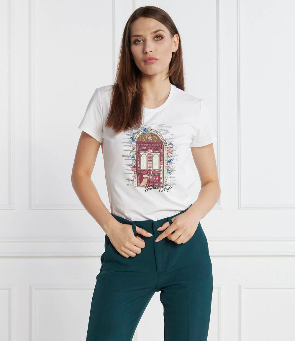 Футболка Liu Jo - белый(MF3251 J5003)