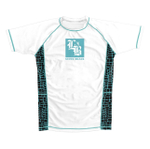 Рашгард Level x Black TEAL PYTHON WHITE