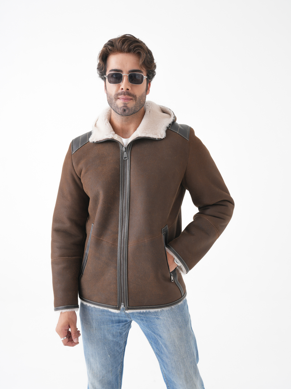 Дубленка мужская