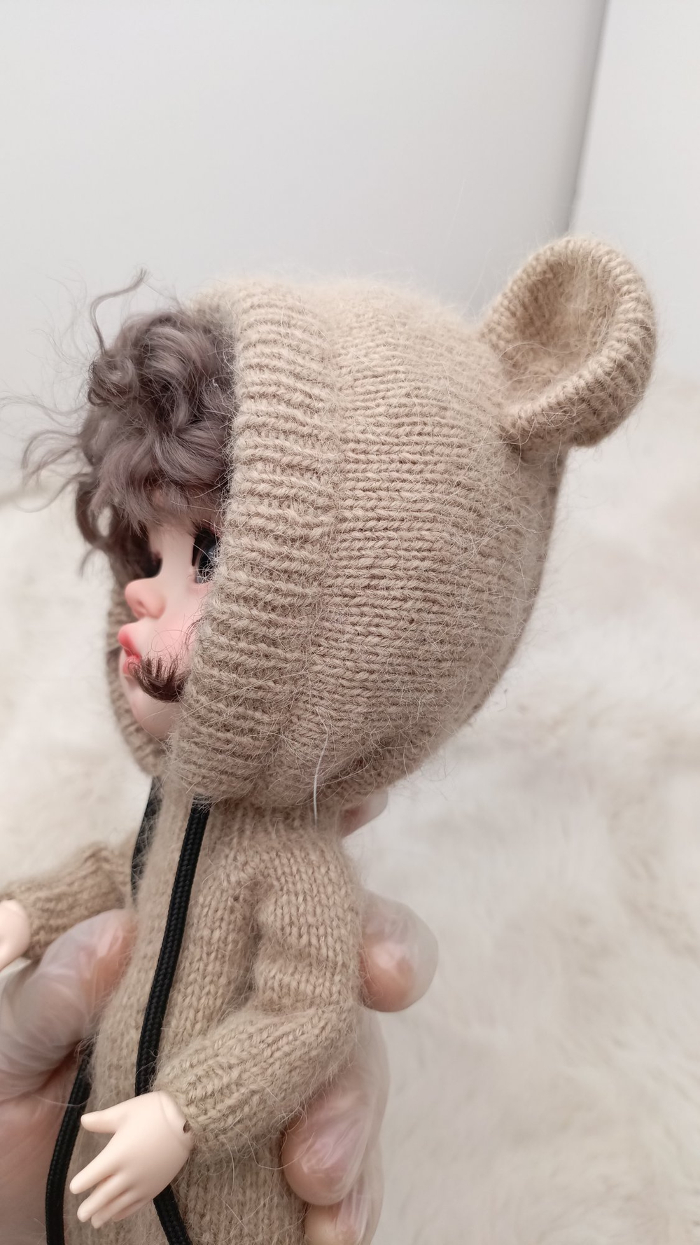 Комбинезон мишки коричневый