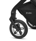 Коляска 2 в 1 Cybex Talos S Lux BLK Moon Black с дождевиками прогулочного блока и люльки