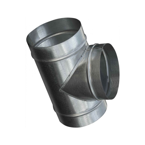 Тройник 100/100 из оцинкованной стали 0,5 мм