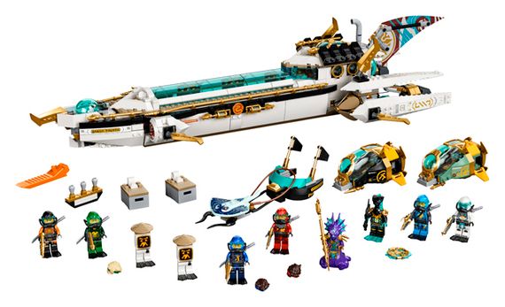 Lego konstruktor Ninjago Hydro Bounty